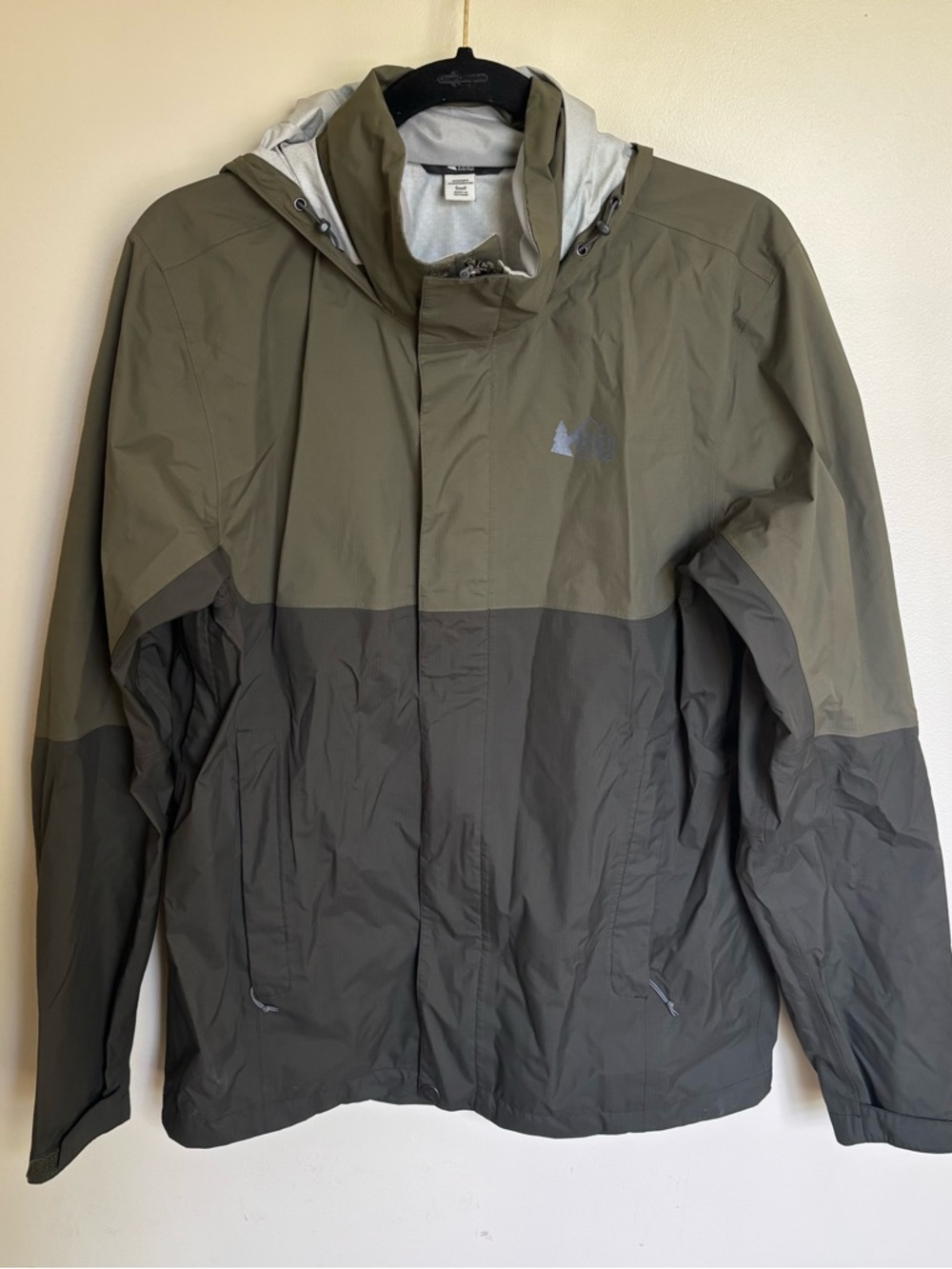 REI Two-Tone Rainier Rain Jacket with Hood